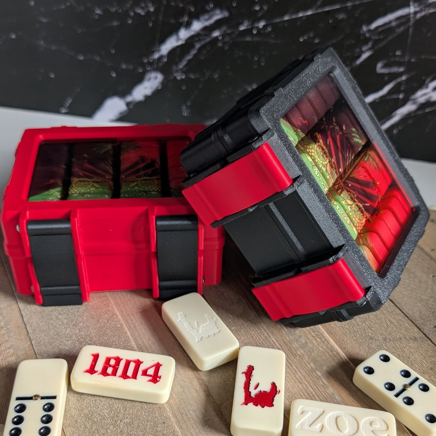 Republic of Haiti Domino Set