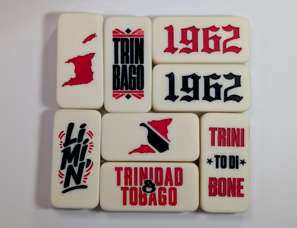 Trinidad and Tobago Double-Six Domino Set