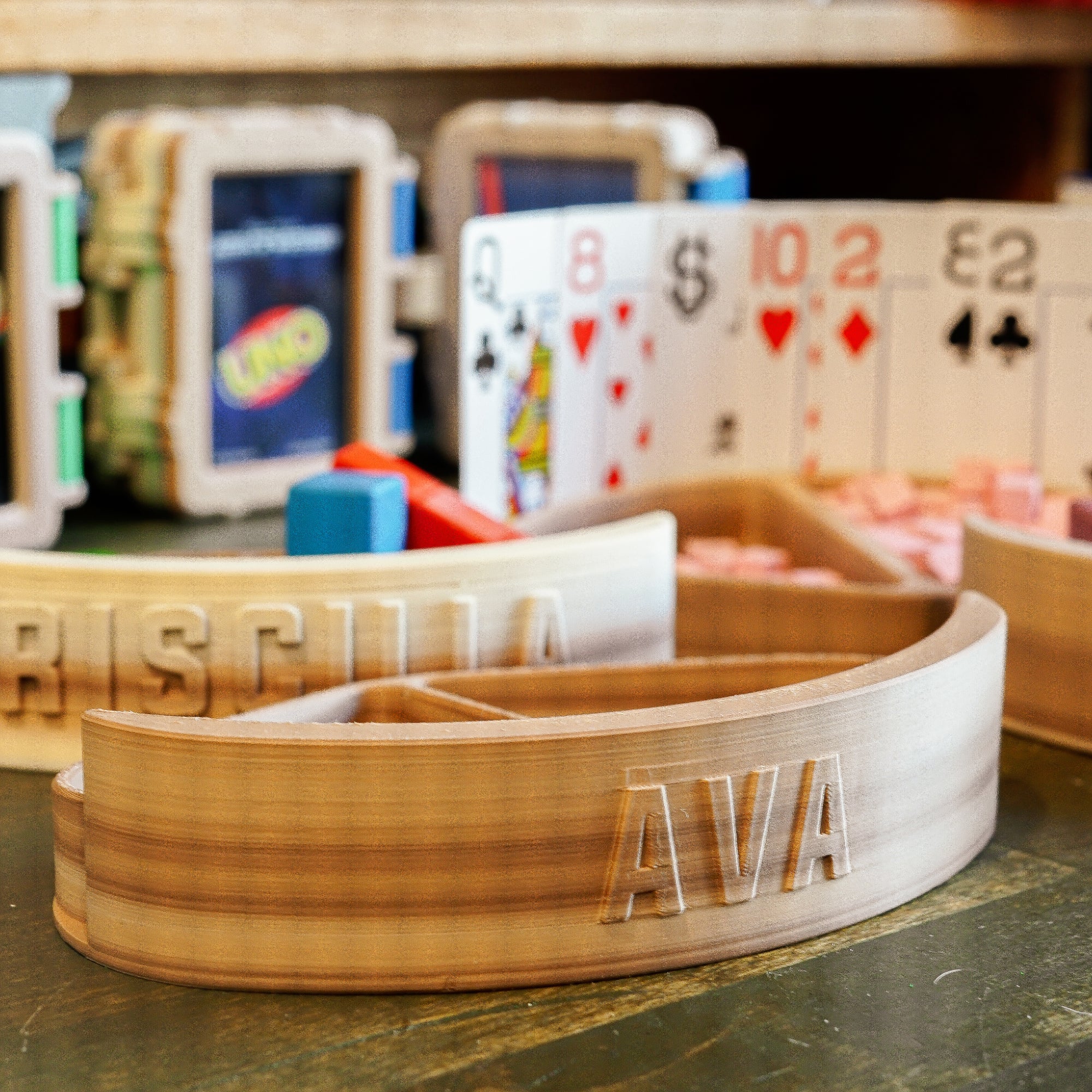 Board Game Piece Tray & Card Holder - So Genius IO