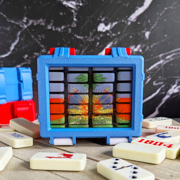 Haitian Flag Domino Set - So Genius IO