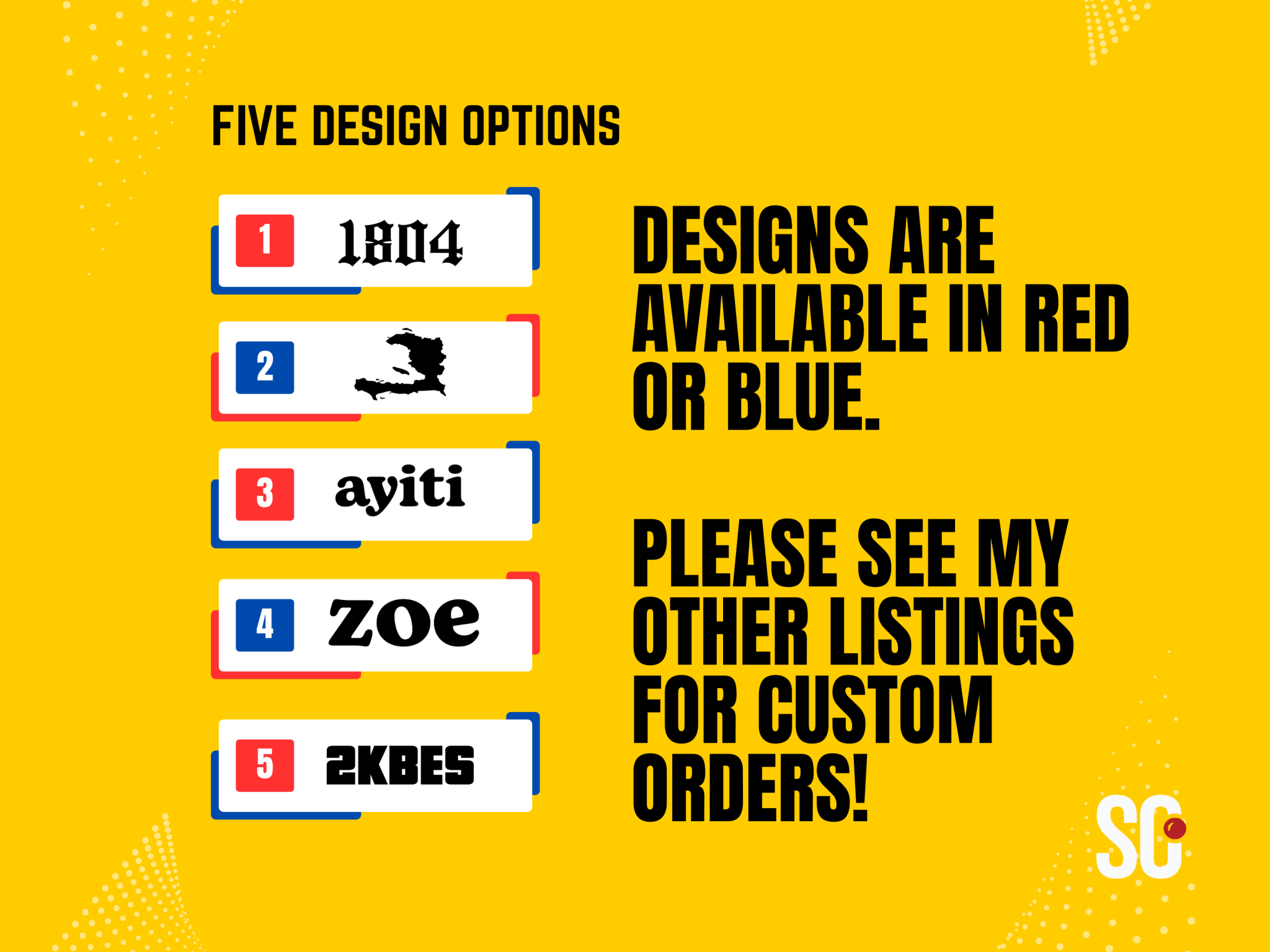 Haitian Flag Domino Set - So Genius IO