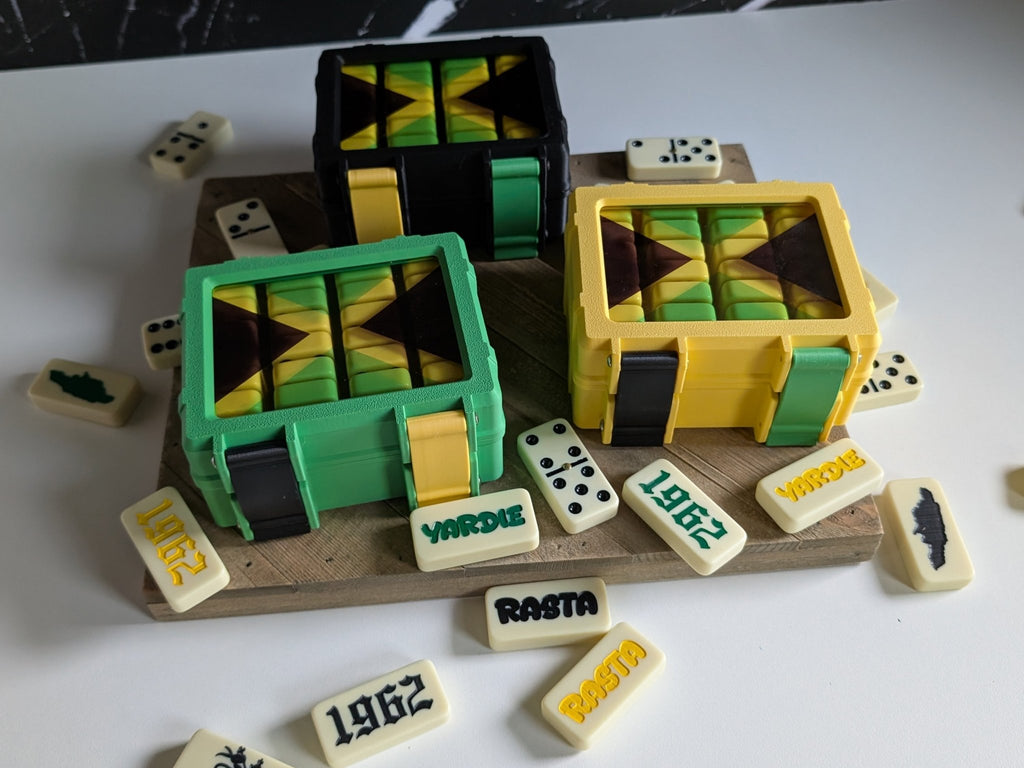 Jamaican Flag Domino Set - So Genius IO