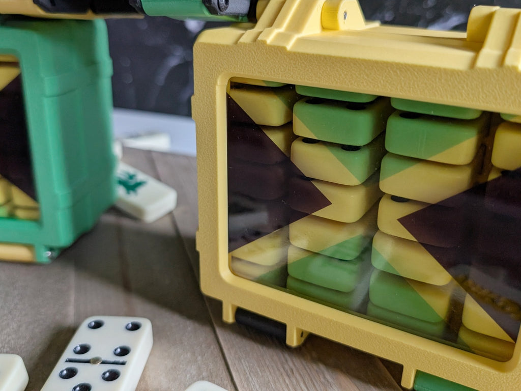 Jamaican Flag Domino Set - So Genius IO