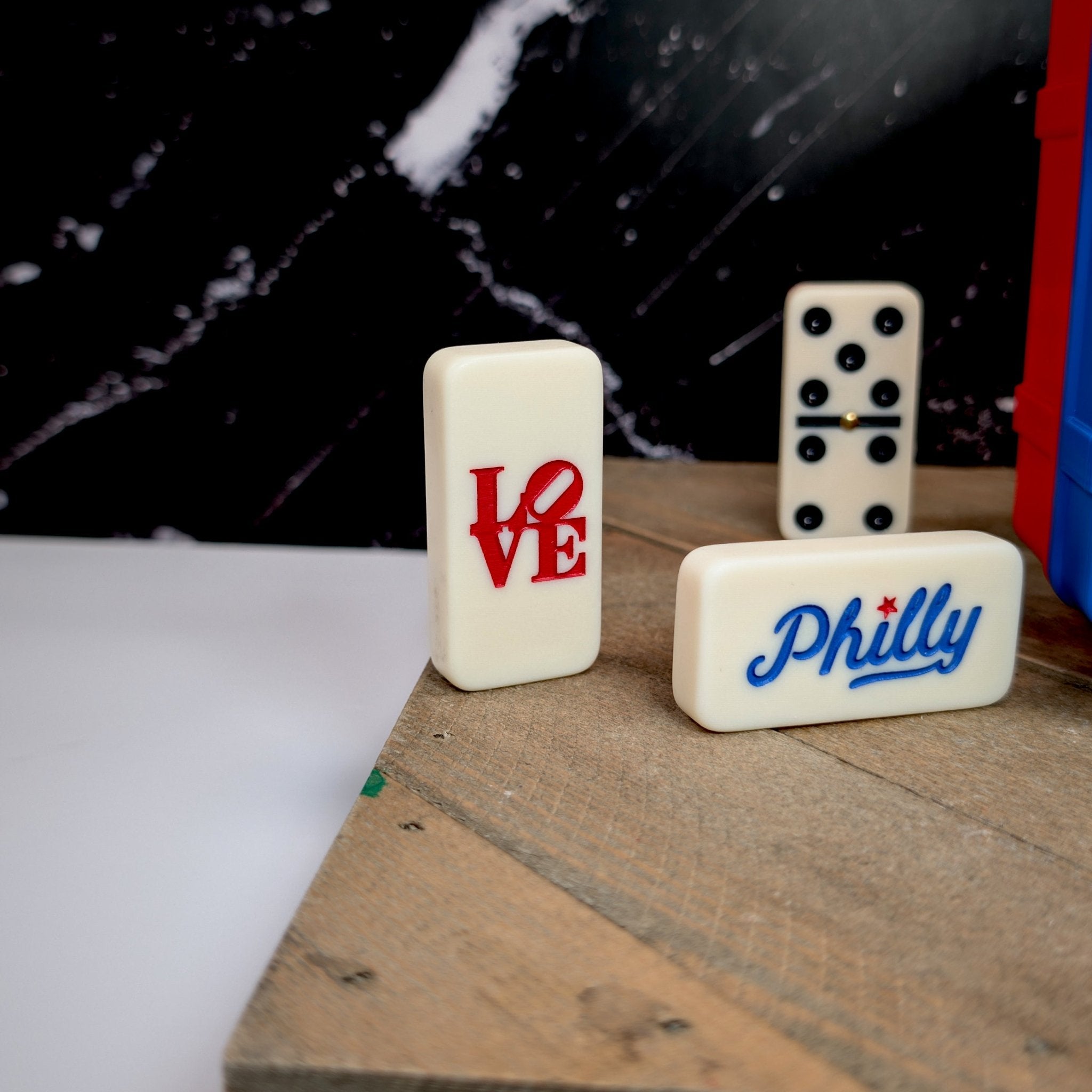 Philadelphia 76ers Double-Six Domino Set - So Genius IO