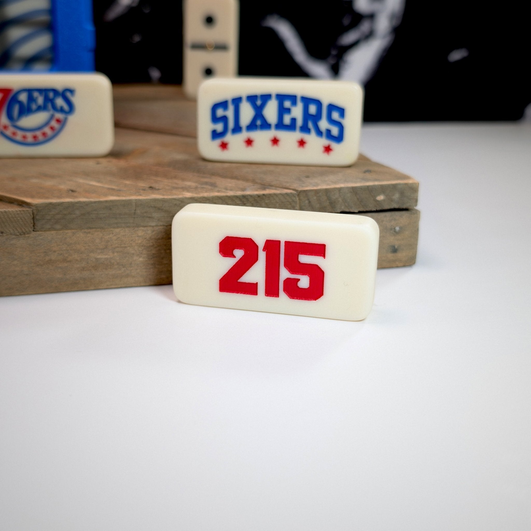 Philadelphia 76ers Double-Six Domino Set - So Genius IO