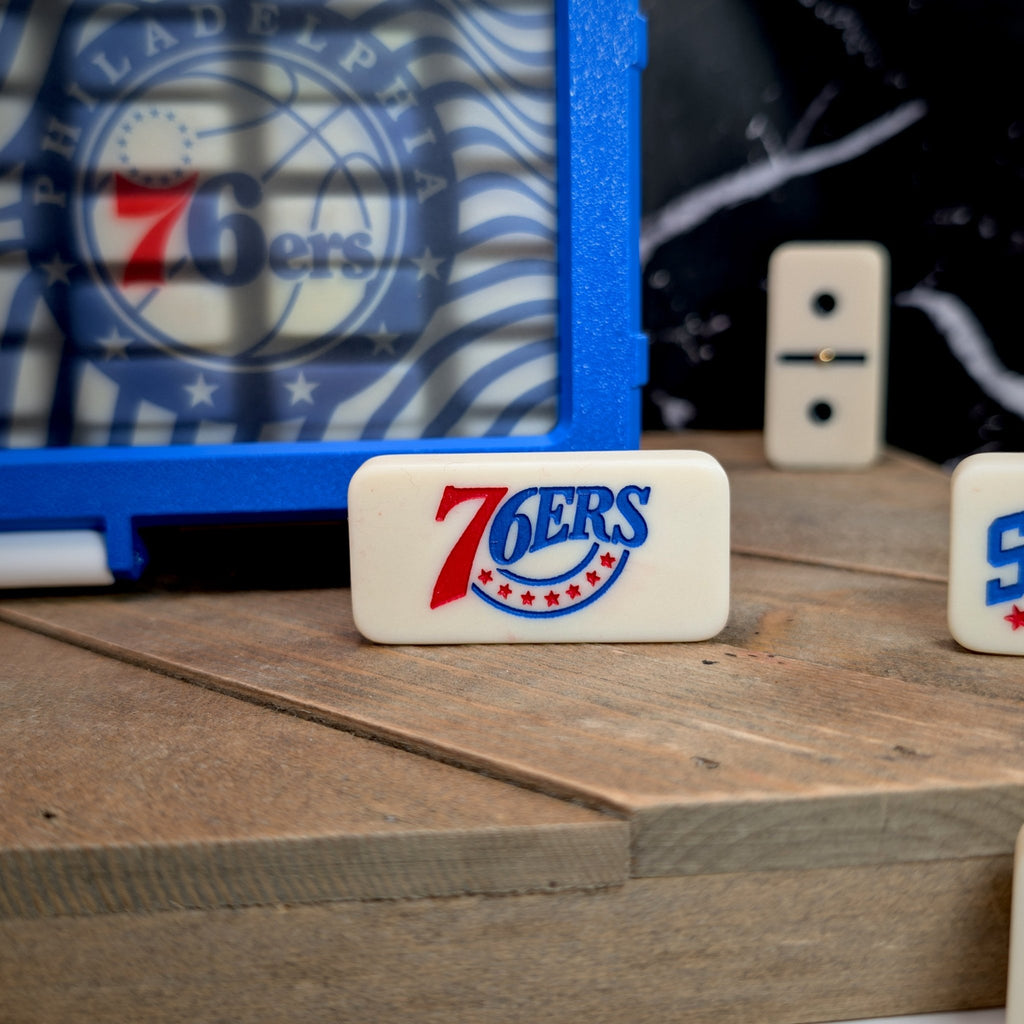 Philadelphia 76ers Double-Six Domino Set - So Genius IO