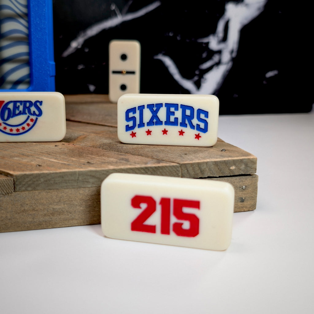 Philadelphia 76ers Double-Six Domino Set - So Genius IO