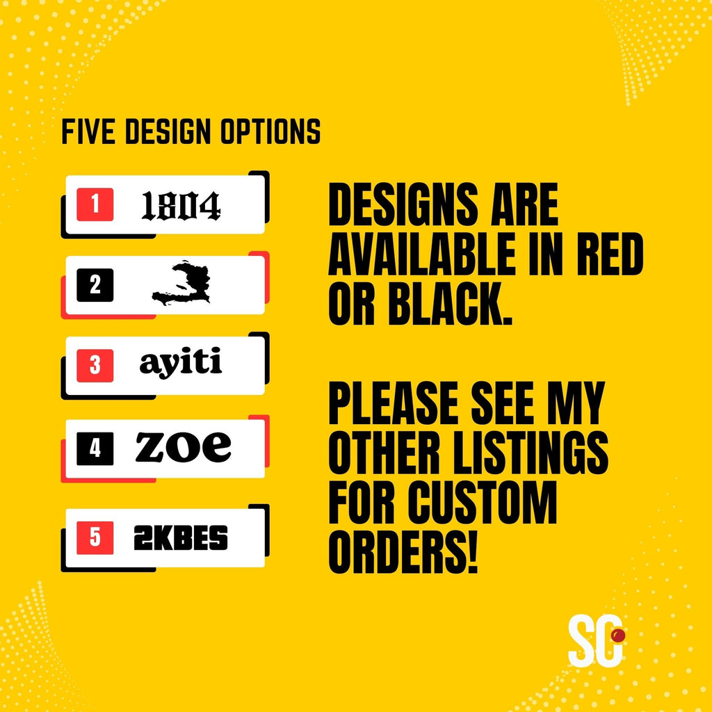 Republic of Haiti Domino Set - So Genius IO