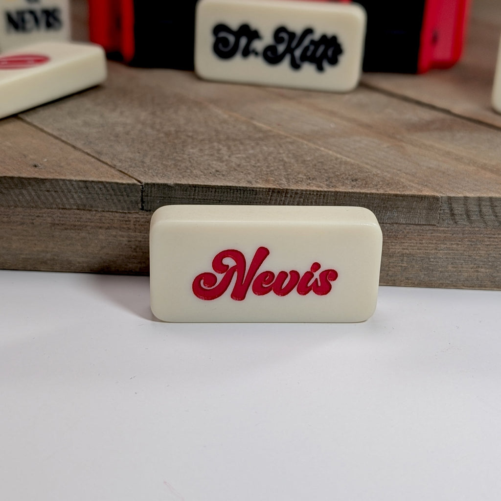 St. Kitts & Nevis Double-Six Domino Set - So Genius IO