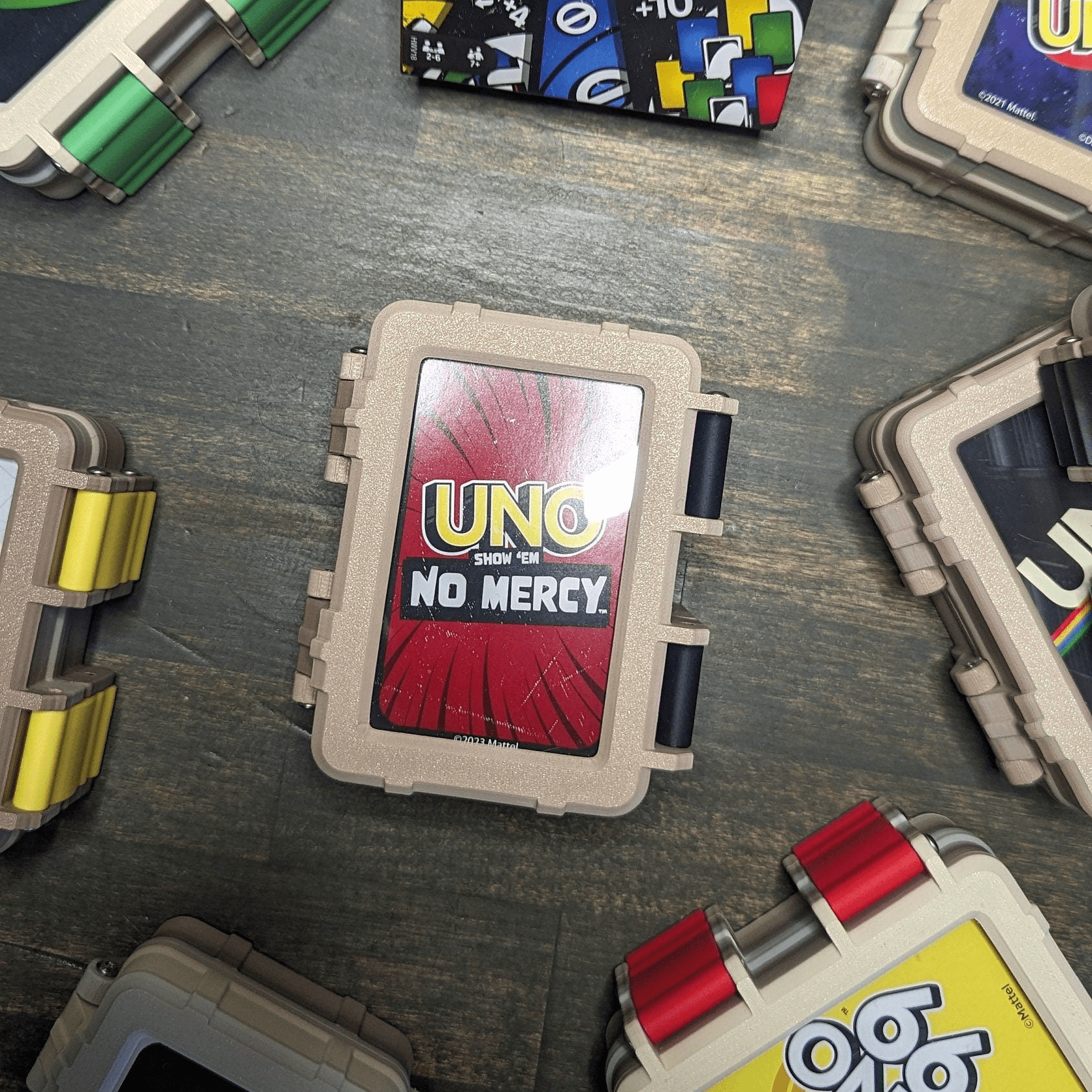 Deck Box for Uno No Mercy / Skip - Bo - So Genius IO